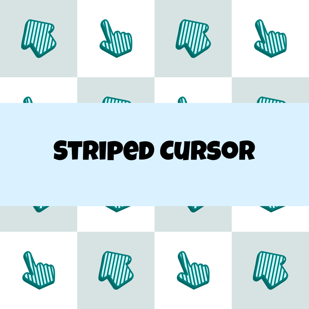 Preview Striped cursor custom cursor pack